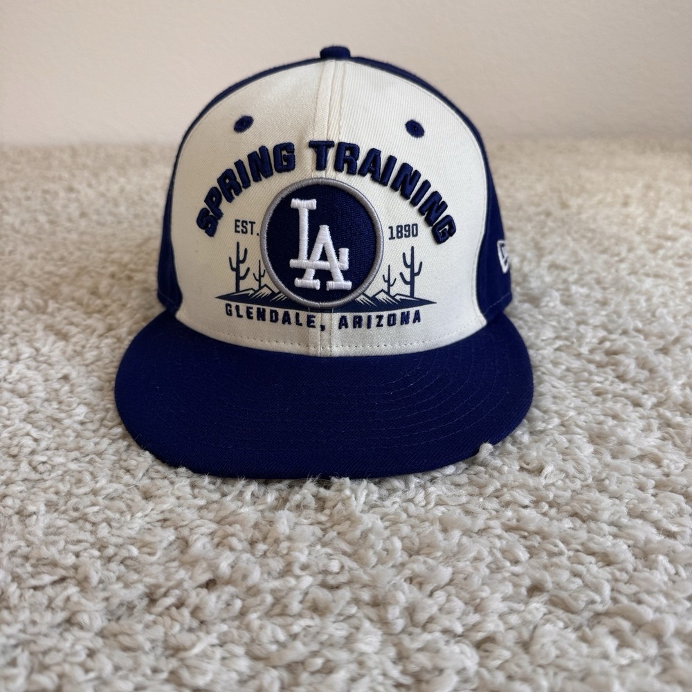 New Era 9FIFTY LA Dodgers Spring Training Glendale Arizona Snapback Hat MLB Blue